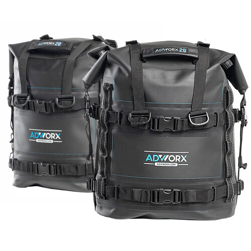 ADVWORX™ Gen-2 | 20L | Trekk Saddlebags | Soft Panniers - Pair