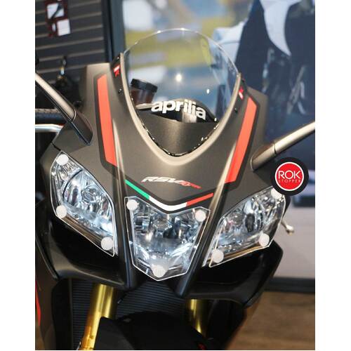 ROK Stopper Aprilia RSV4, Tuono, V4, RF/RR, Factory ('16-'20) Headlight Protector Kit