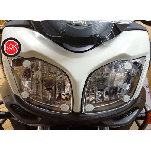 ROK Stopper Suzuki DL V-Strom 650 ('12-'16) Headlight Protector Kit