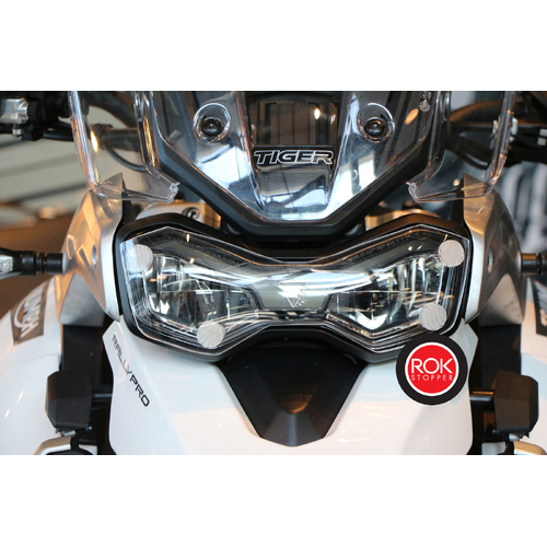 ROK Stopper Triumph Tiger 900 Rally Pro ('20-'24) Headlight Protector Kit