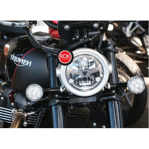 ROK Stopper Triumph Scrambler 1200 XE/XC ('19-'24) Headlight Protector Kit