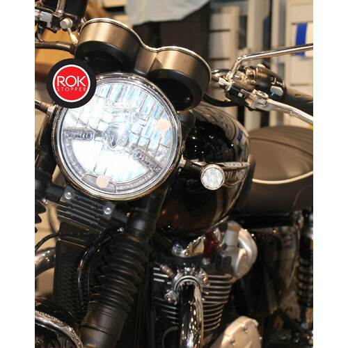 ROK Stopper Triumph Bonneville T100/T120 ('06-'23) Headlight Protector Kit