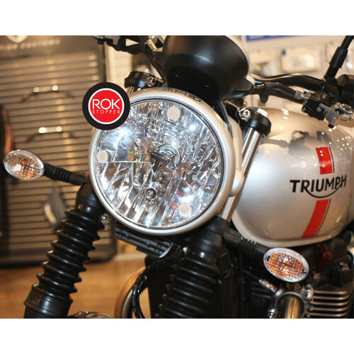 ROK Stopper Triumph Street Cup/Twin/Scrambler ('17-'19) Headlight Protector Kit