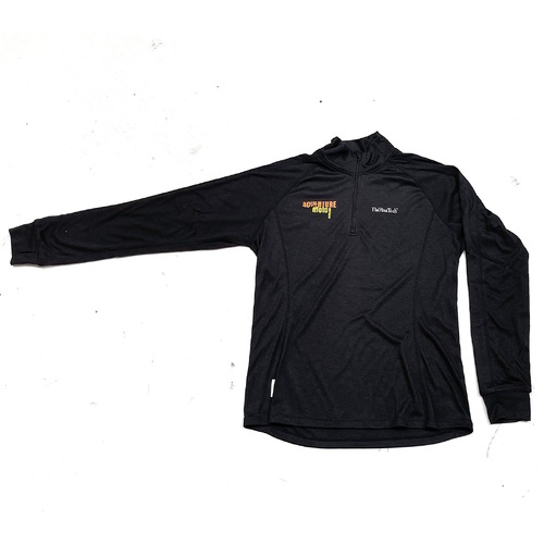 ADVWORX™ Thermatech Mens Ultra Long Sleeve 1/4 Zip Polo Neck Top - Medium